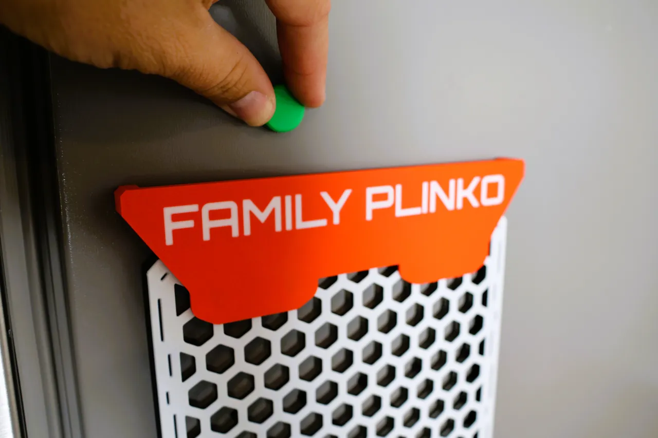 Family Plinko - "Where choices fall into place" view 2