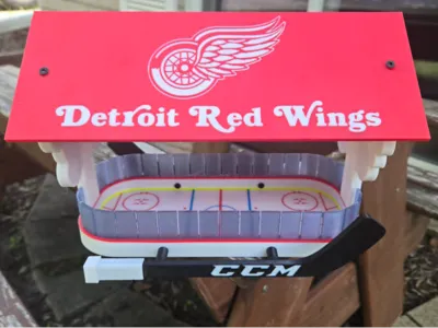 Detroit Red Wings Bird Feeder