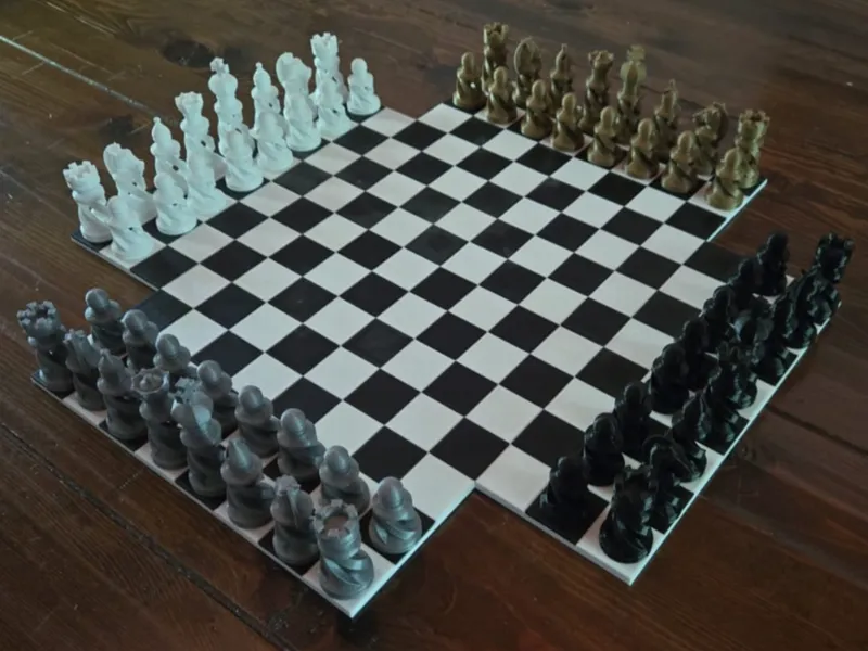 4 Player Chess Board