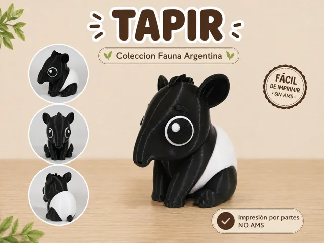 Tapir - Coleccion Fauna Argentina