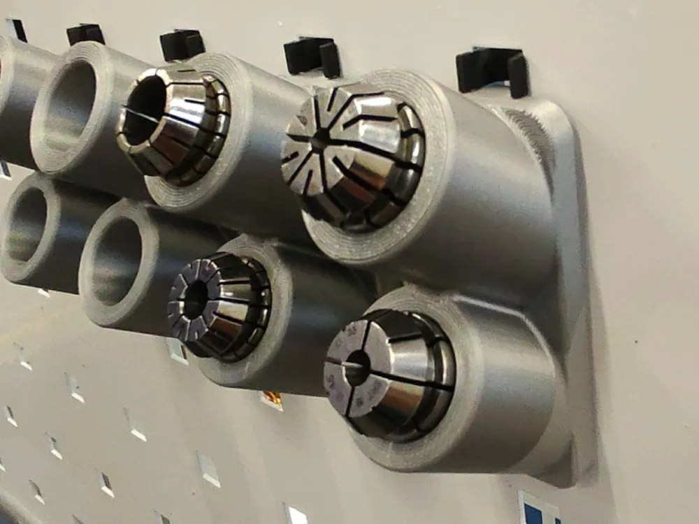 Fixture Collet Rack ER16 collet rack - Free 3D Print Model - MakerWorld