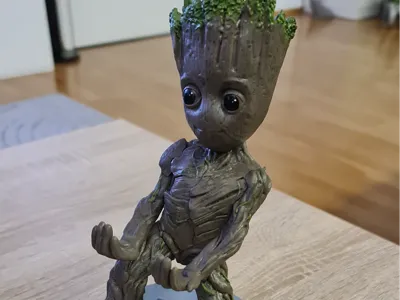 Baby Groot (Marvel) - Controller Stand (3D Scan)