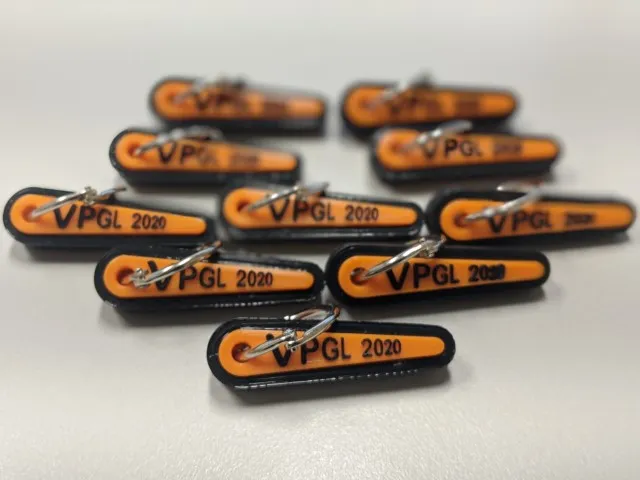 Flipper Keyring for Visual Pinball Gaming League 2020