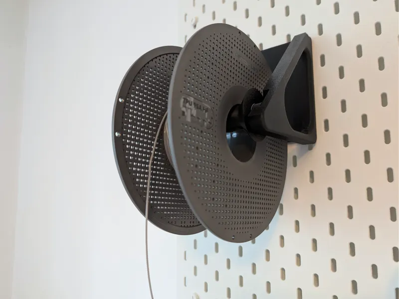 Low Friction Spool Holder for IKEA Skadis