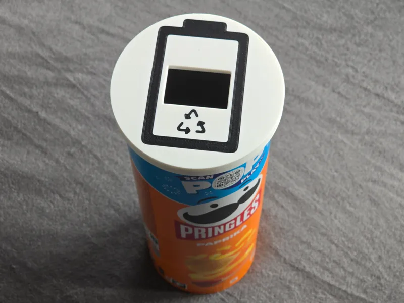 Pringles Battery Recycling Cap 