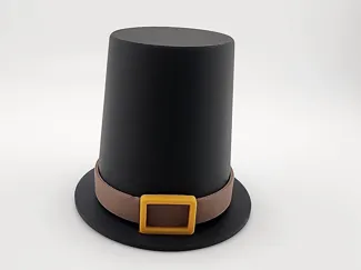 Pilgrim Hat - Multi-Part Press Fit