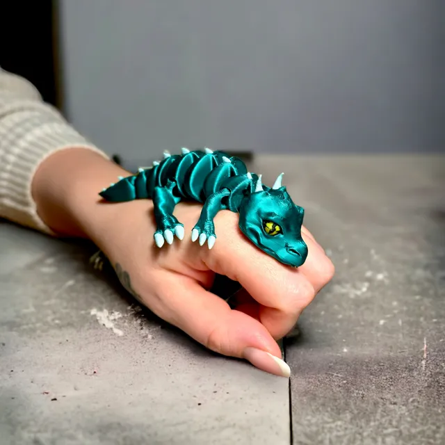 The Lizard-dragon evileye - flexible multi color -