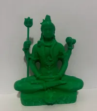 Shiva en méditation sur peau de tigre — photo 5