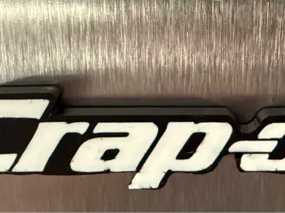 Crap-on kitchen magnet