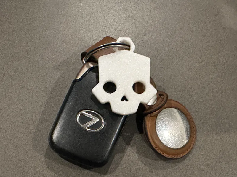 Simple Helldivers keychain