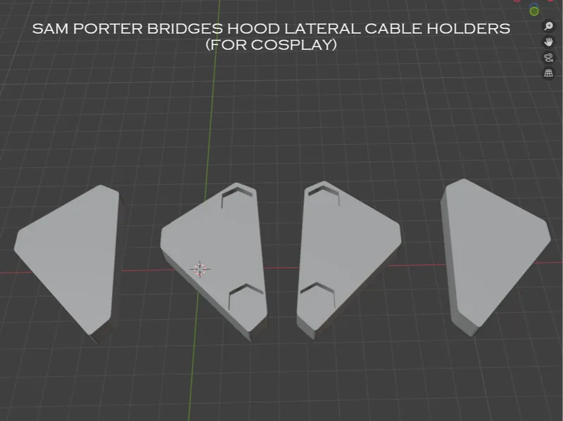 Sam Bridges Hood Mechanism cable holders