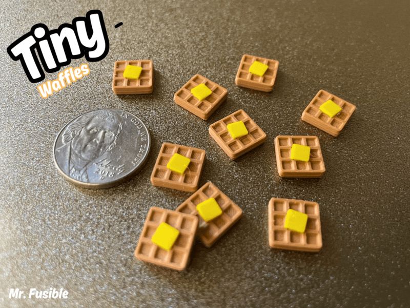 Miniature square Waffle