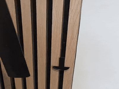 Magnetic Shoehorn Holder for Acoustic Panels