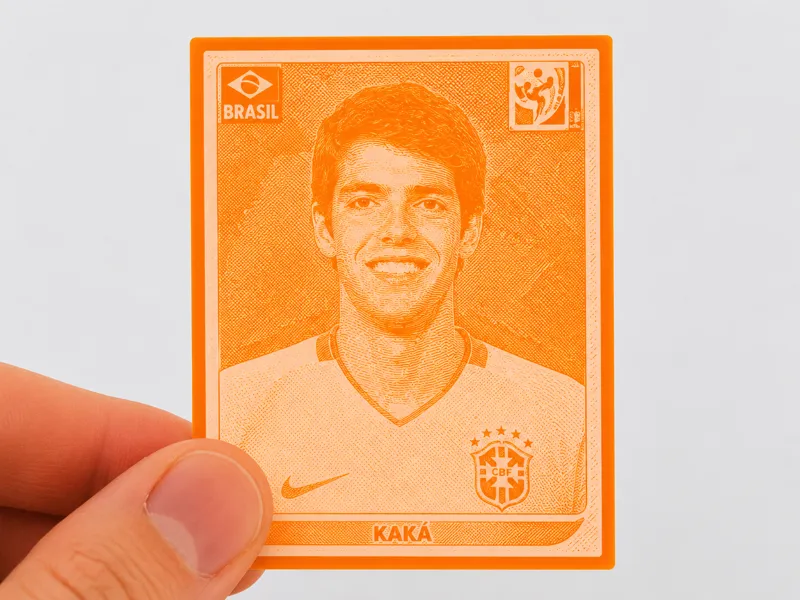 Figurita 3D de Kaká 2010 (Panini)
