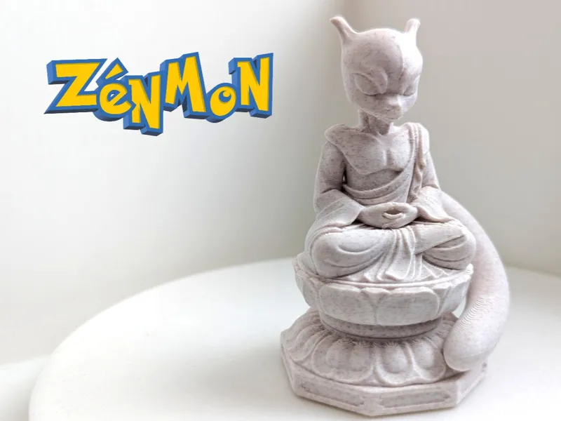Zenmon - Meditiating Mewtwo