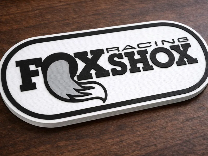FOX SHOX Logo 3 Farben