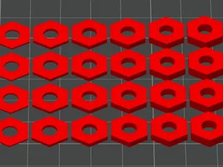 RC Car Wheel HEX Shims 0.5mm to 3mm