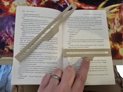 Reading Line Guide ADHD / Dyslexia Focus tool