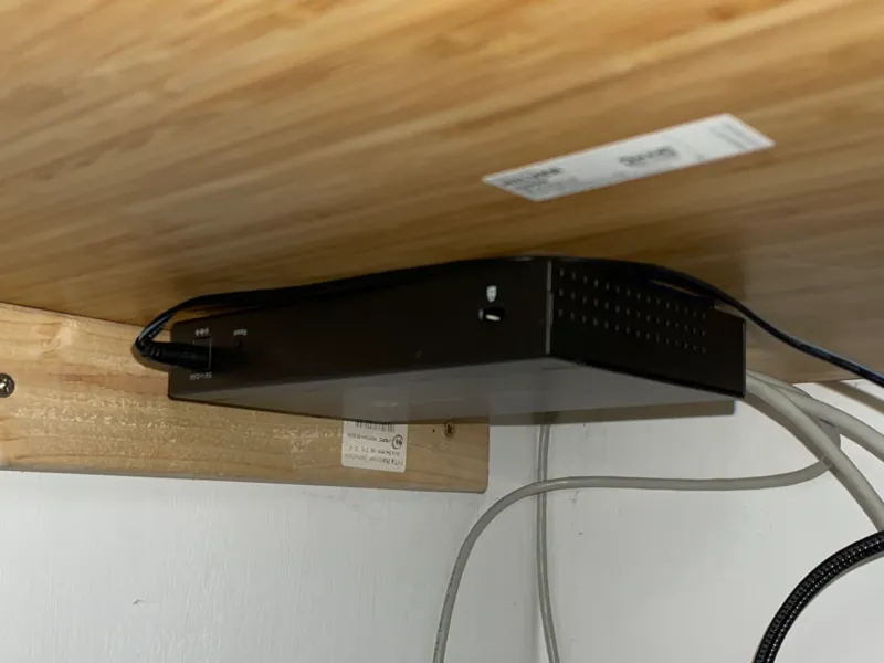 TP-Link switch mount