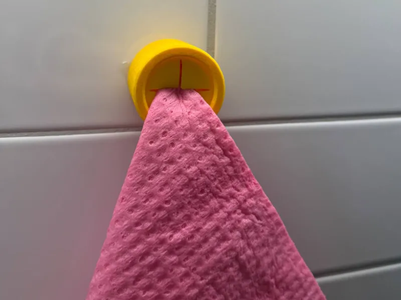 Push-In Dishcloth Holder