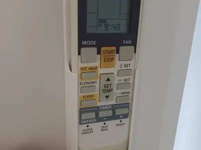 Fujitsu AC remote holder