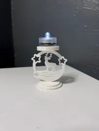 Photophore renne de Noël — photo 1