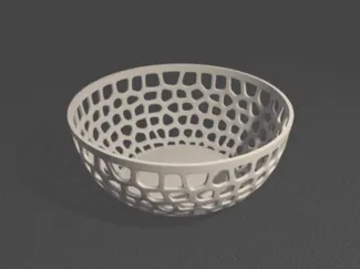 Voronoi Vegetable Basket