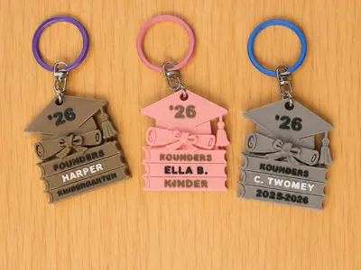 Graduation - Keepsake - Keychain - Personalize 