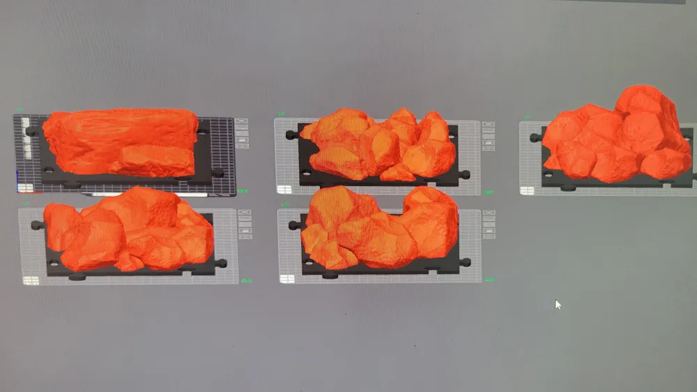 5 Random Rocks Crawler Park Random rocks - Free 3D Print Model - MakerWorld