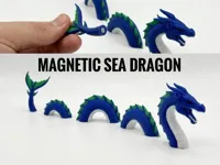 Magnetic sea dragon - 4 colors