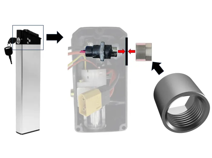 Engwe Akku Battery Shell Repair Kit Ebike