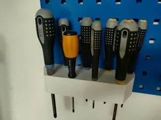 Screwdriver Holder - Square Pegboard