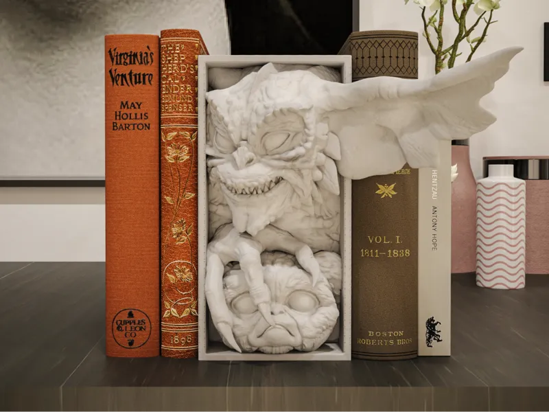 Gremlins Book Nook and Wall Mount