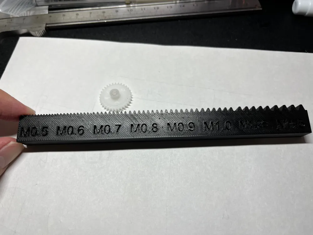 Gear module check tool - Free 3D Print Model - MakerWorld