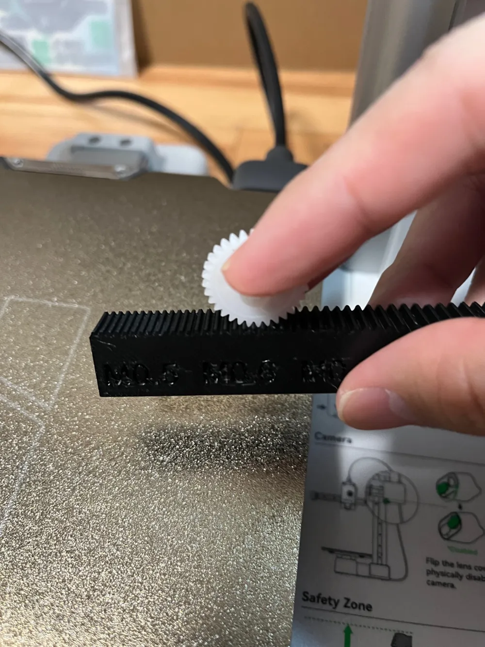 Gear module check tool - Free 3D Print Model - MakerWorld