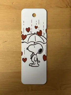Accesorio de lectura: Snoopy Bookmark — vista de referencia 3