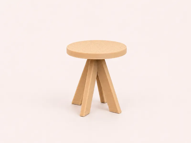 A side table suitable for a dollhouse.