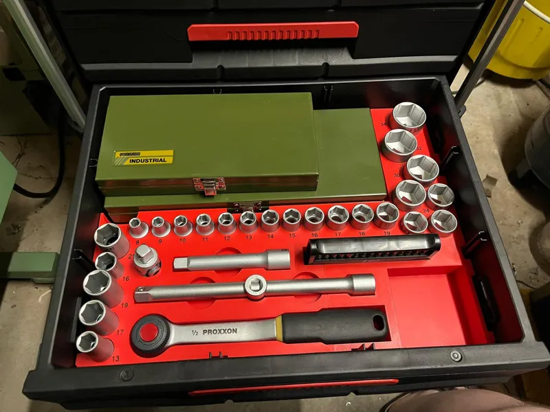 Milwaukee Packout Proxxon Ratchet Set Insert