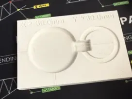 keychain holder for laser / Anhängerhalter Lasern