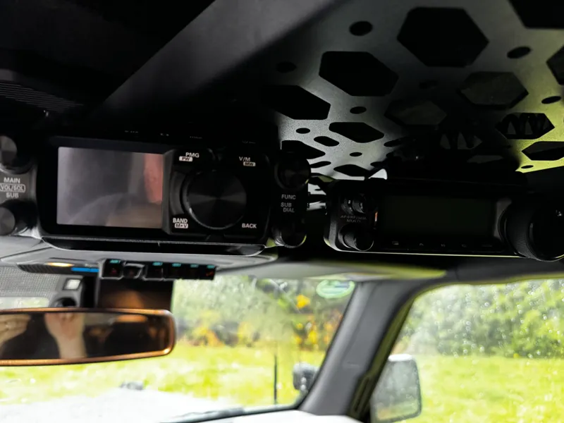FTM-500 Angled overhead Vehicle mount