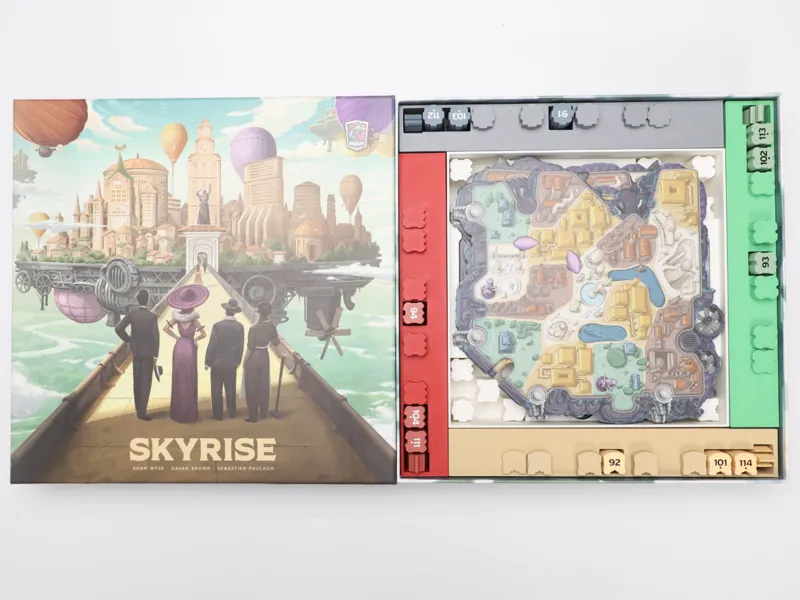 Skyrise Board Game Insert