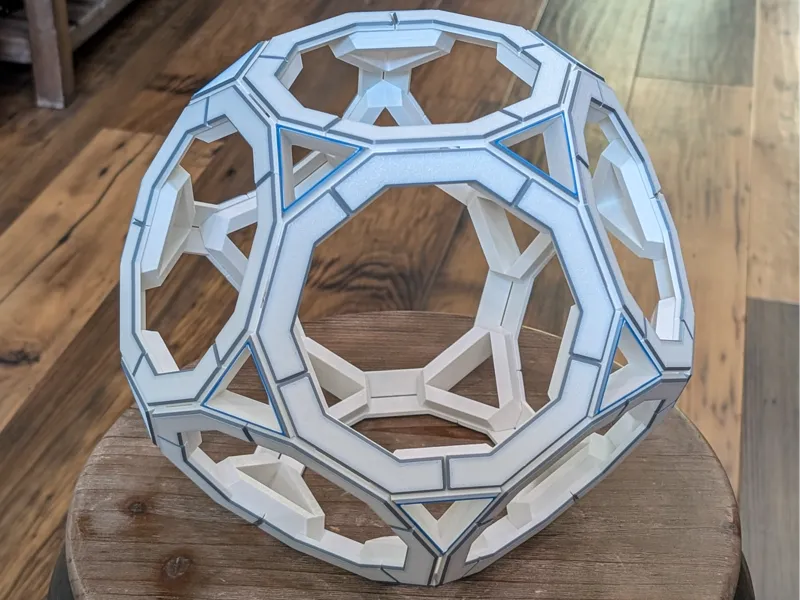 Truncated Dodecahedron Assembly Kit