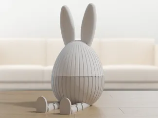 Easter Egg with legs