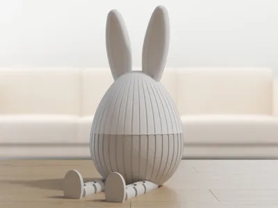 Easter Egg with legs