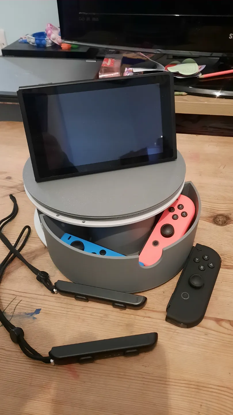 Rotating Mini Monitor Riser Using Bambu Spool by DiceBox Hobby - MakerWorld