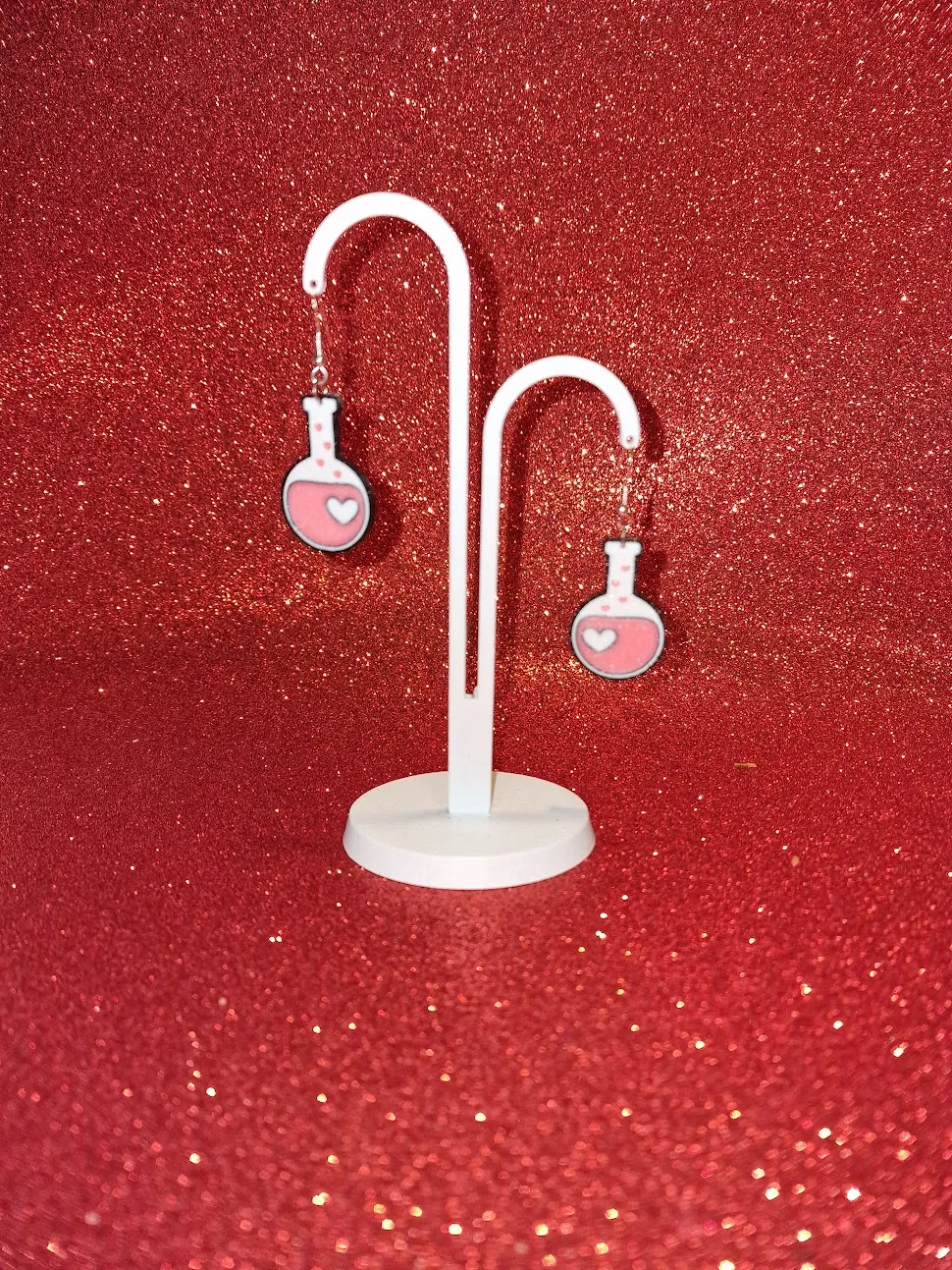 Love potion earrings view 3