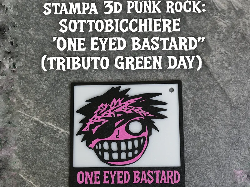Green Day ‘One Eyed Bastard’  Coaster 