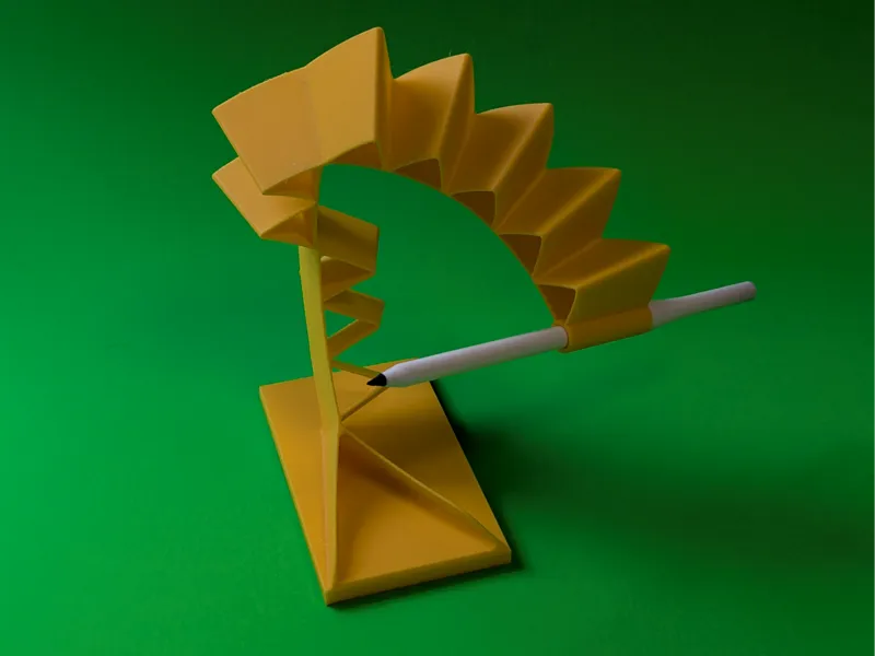 Spherical flexure joint - stabilized pointer