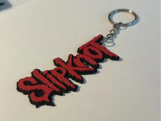 Slipknot Keychain - Slipknot Name Keychain