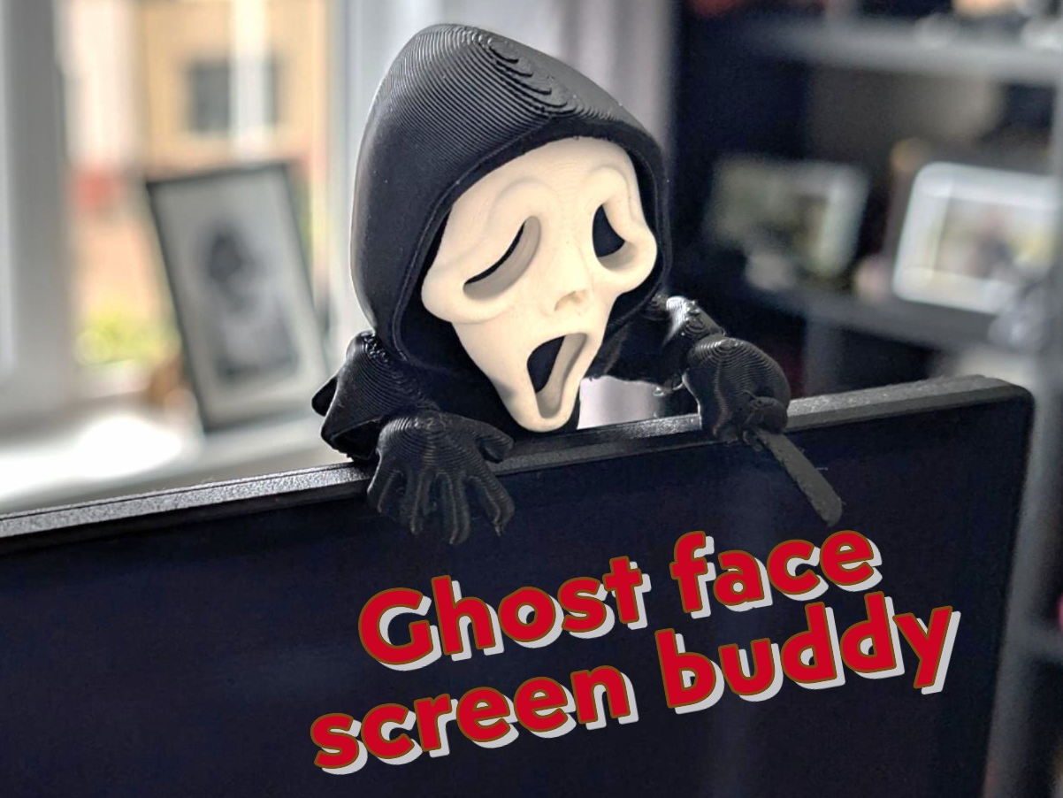 Ghost Face Screen Buddy
